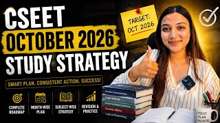 CSEET October Study Strategy | Study routine | Neha Patel