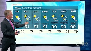 Latest Weather Forecast 11 p.m. Thursday