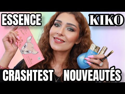 CRASHTEST NEW KIKO FESTIVAL GLOW/🌟ESSENCE COSMETICS BAMBI PALETTE (Disney Collection) ça donne quoi?