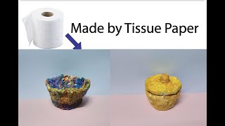 paper mache crafts ideas l how to make paper mache pot