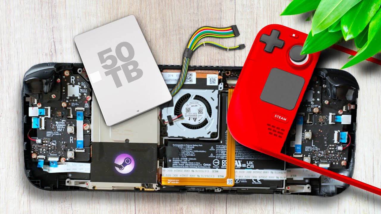 Steam Deck Mod Allows for Longer M.2 SSD Upgrades