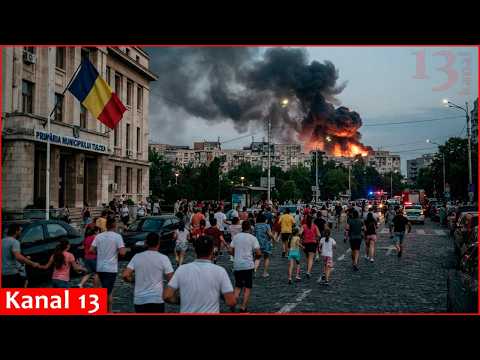 Russia drone attacks on neighbouring Ukraine keep Romanians on edge