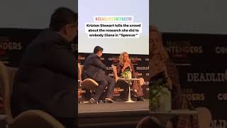 Full #KristenStewart on  panel  #Spencer on Deadline Contenders! News