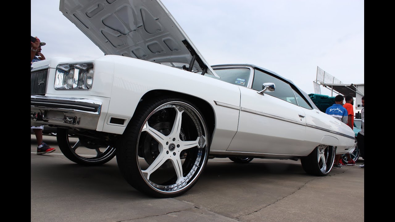1975 Donk Caprice Vert with Big Block on 28" Wheels YouTube