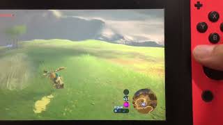 Nintendo Switch Hand-Cam Part 1: How to Shield Surf in Zelda BOTW! (Read Desc for the Controls)