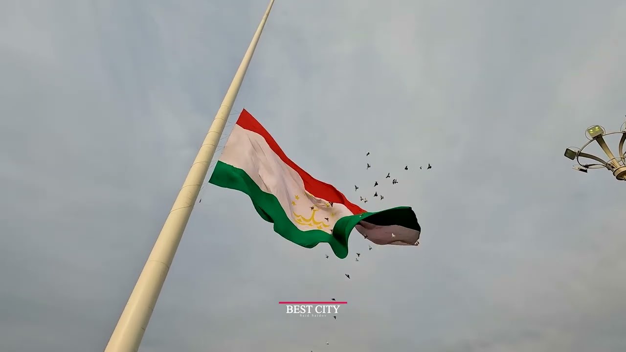 4k Dushanbe Tajikistan 2024, walking, Ismoil Somoni Said Saidov 