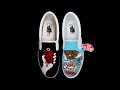 Custom Green Day Vans slip on | American Idiot / Dookie album