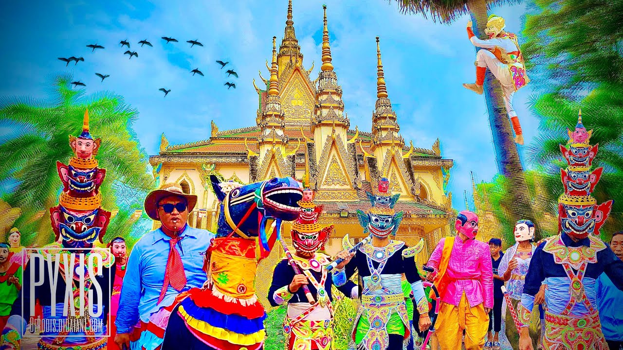 វត្ត ផ្នោដូង - chùa Cò | Festival Khmer