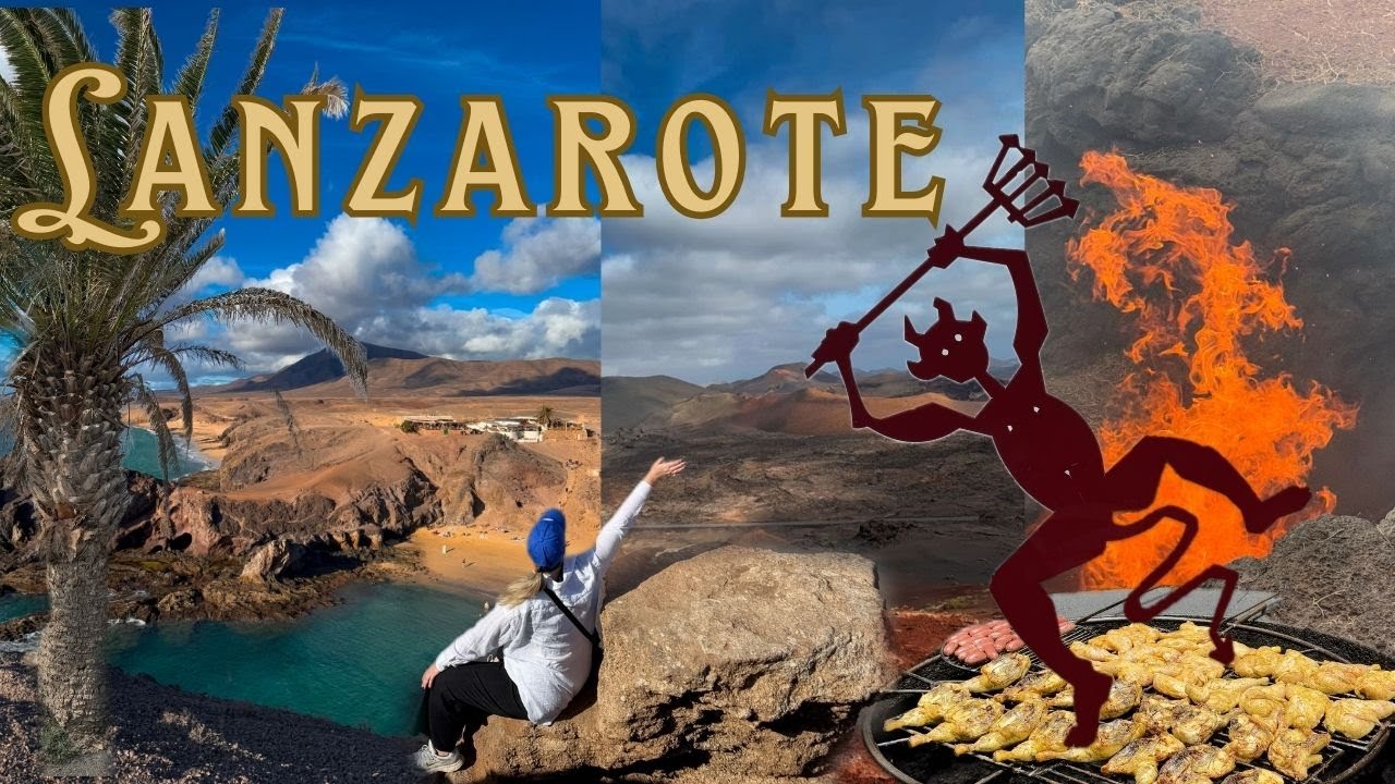 Lanzarote - Lądujemy na Marsie. Czy tu zawsze tak wieje?