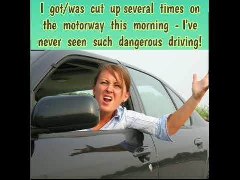 "Cut someone up in traffic" meaning - YouTube