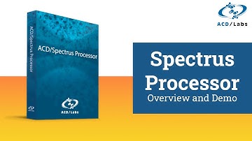 Using Spectrus Processor for Mass Spectrometry and NMR (Demo and Overview)