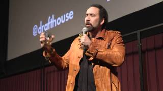Nicolas Cage Interview Q&A at C4GED