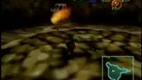 LoZ OoT Dungeons Walkthrough - Inside the Deku Tree (Part 2)
