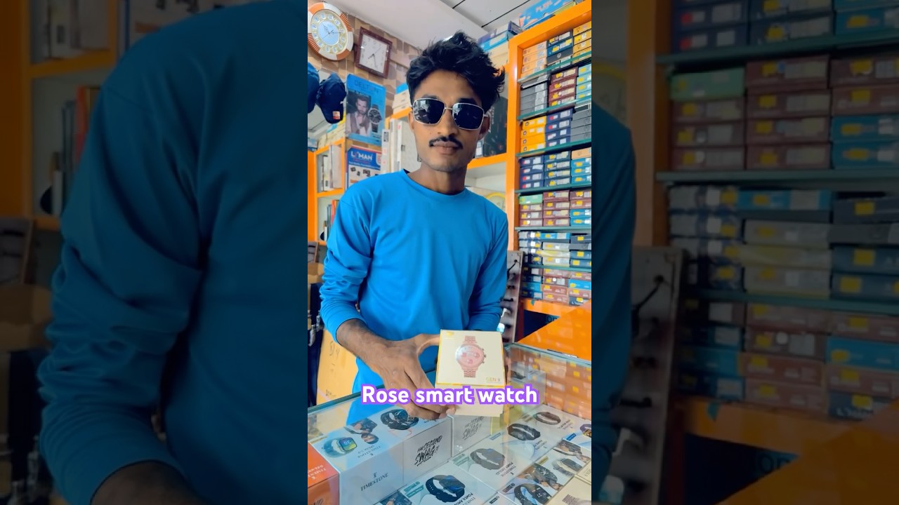 Rose gold smart watch 🦅😈🦁🚀
