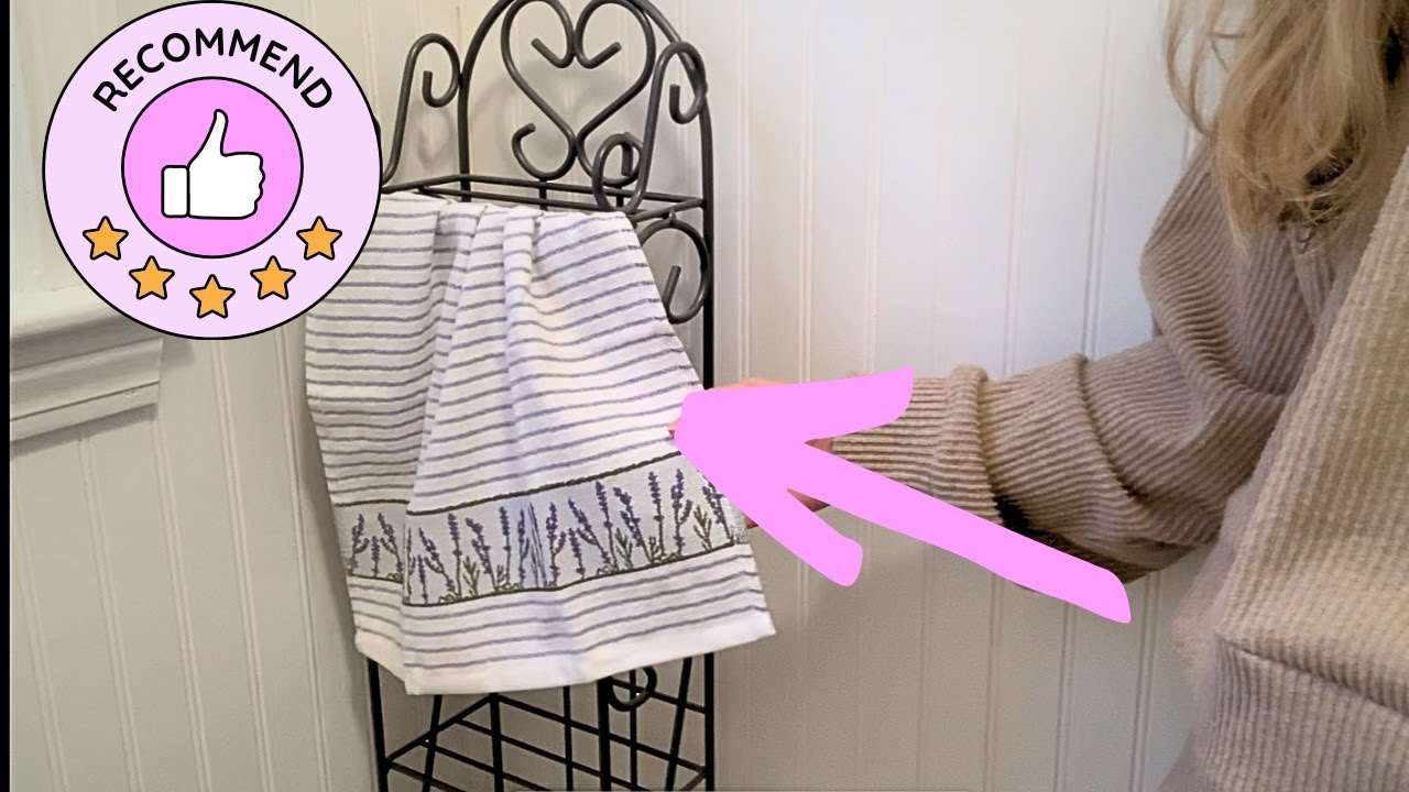 Review: Lavender hand towels on Amazon