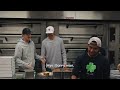 Pizza Masters in Training: Kye and Lucas at Colony Grill