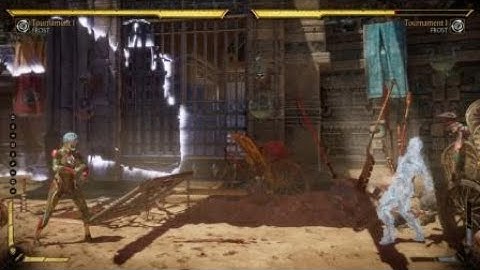 MK11 cancelling off opponent’s invincible wake-up frames