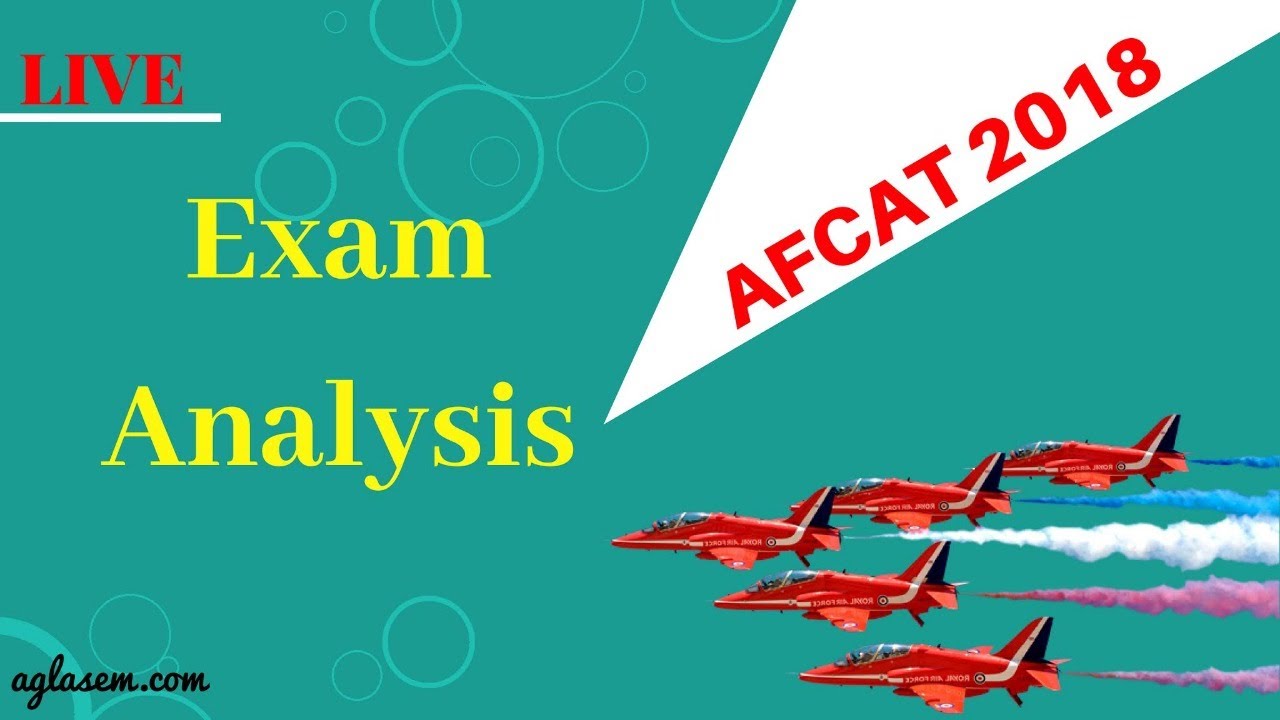 LIVE Discussion on AFCAT 2018 Exam Analysis LIVE | Aglasem
