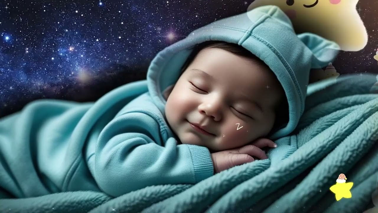 Baby Sleep Music🎶Baby Drift into Deep Sleep in 3-Minute💫Beat Insomnia💖Mozart & Brahms Lullabies