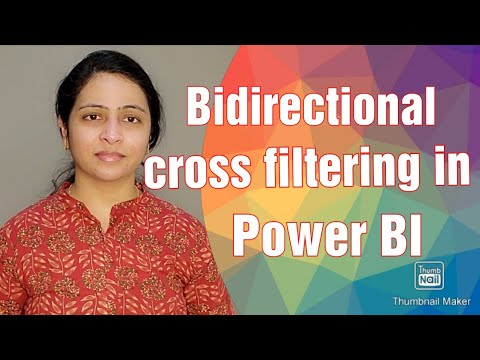 Bidirectional cross filtering