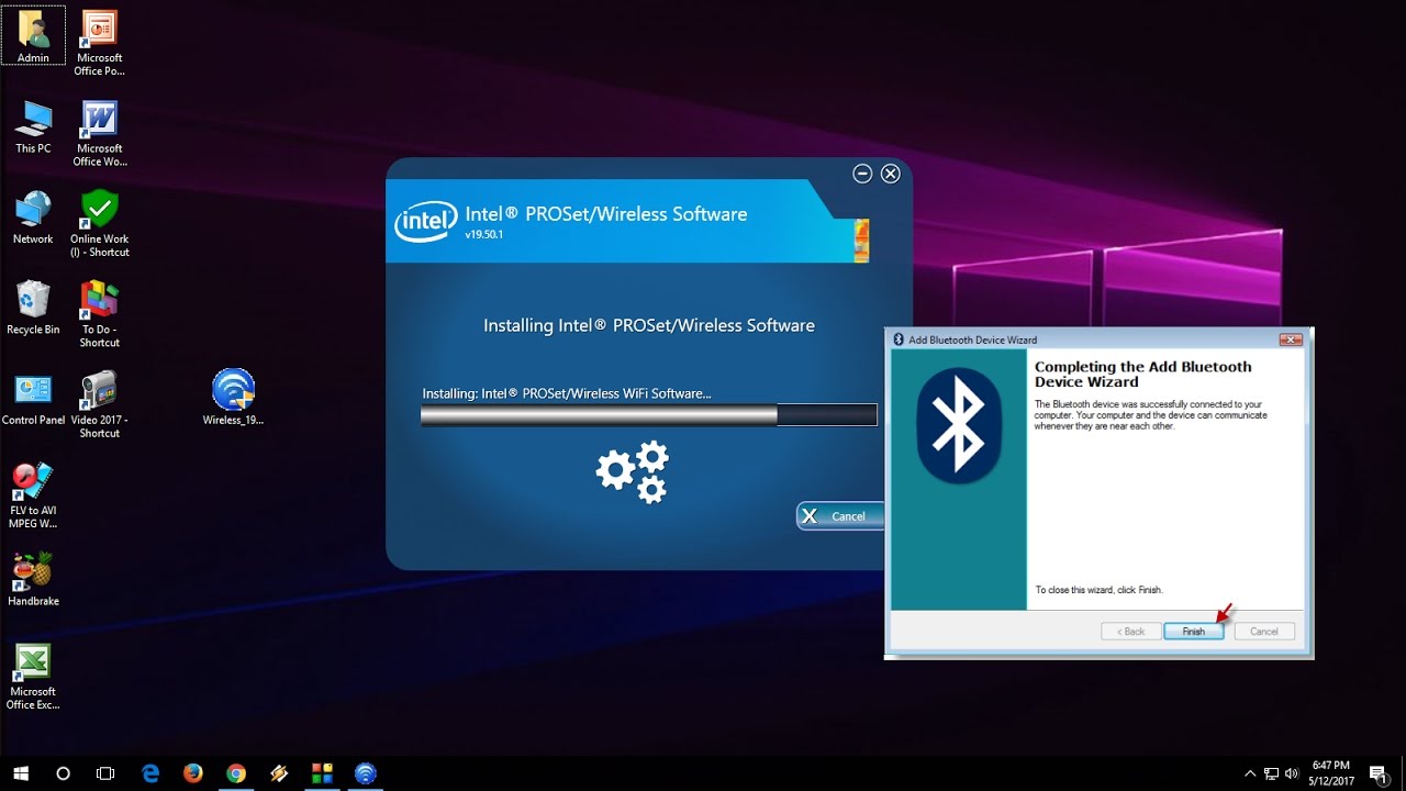 ดาวน์โหลด บ ลู ทู ธ  2022 New  How to Download \u0026 Install All Intel Bluetooth Driver for Windows 10/8/7