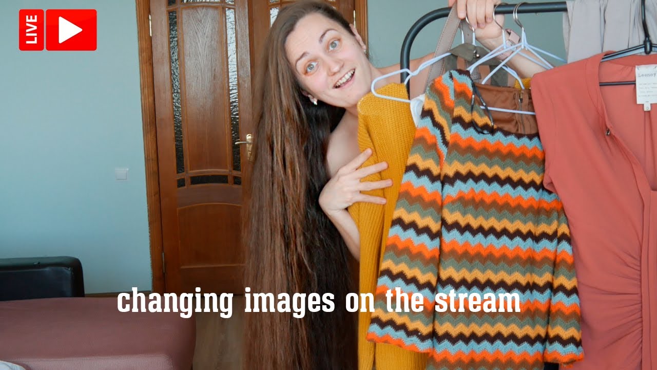 Help me choose an outfit and hairstyle 👍Hairstyles for long hair😍 Take part in the stream 03.03.24