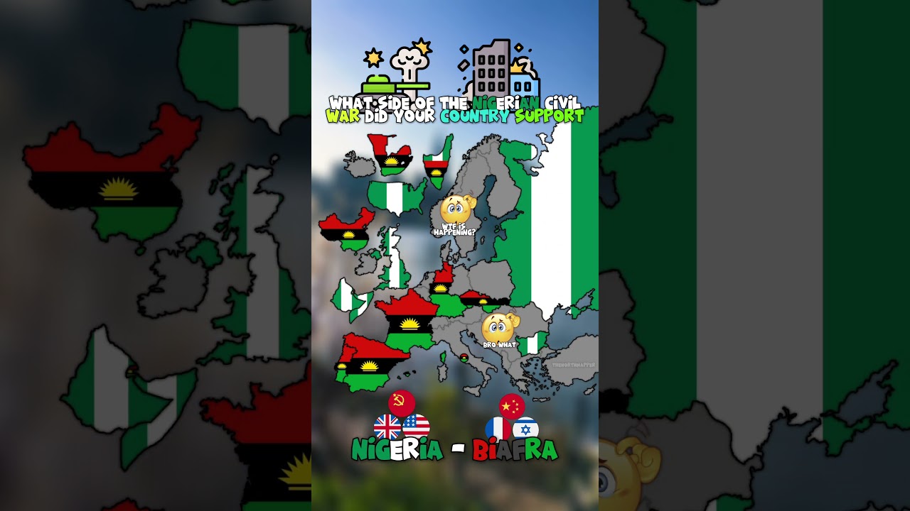 What side of the nigerian civilwar did your country support? 
