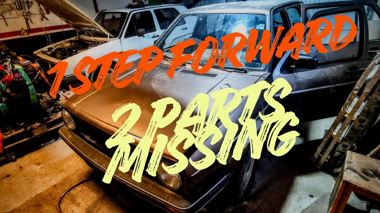 VW Golf Mk2  Fixing the Golf, Roasting the donor Ep3