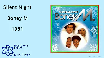 Silent Night - Boney M 1981 HQ Lyrics MusiClypz