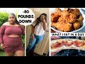 80 POUND WEIGHT LOSS | WHAT I EAT IN A DAY TO LOSE WEIGHT | BREAKFAST QUESADILLA + AIR FRIED CHICKEN