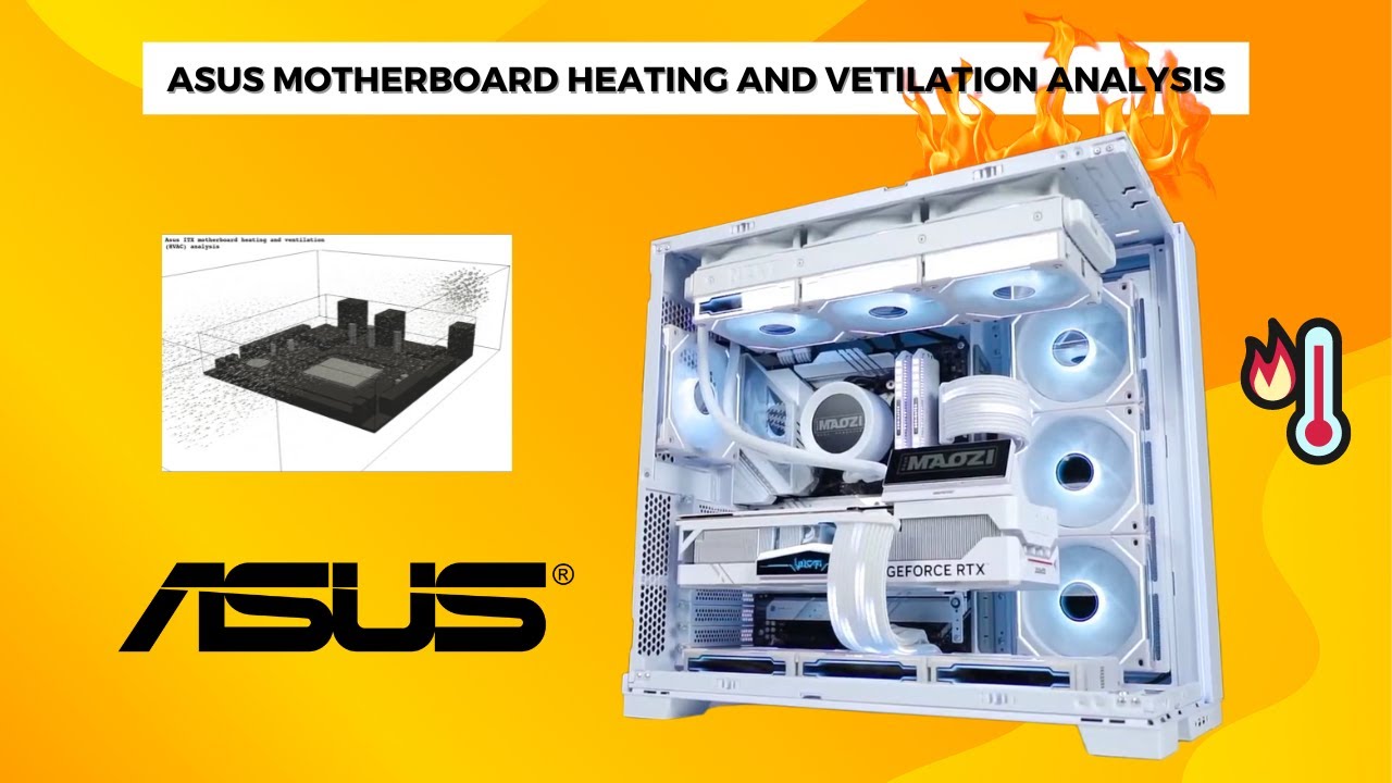 HVAC Of A Motherboard Heating Ventilation and Cooling System in