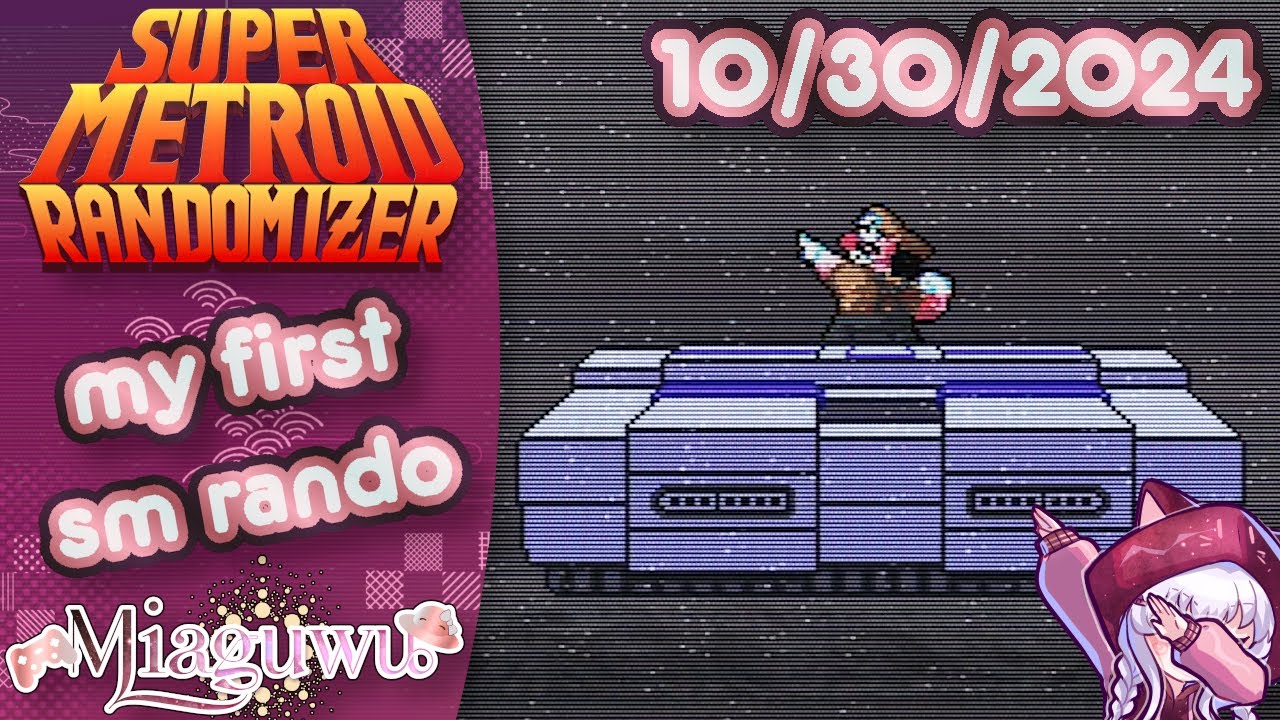 【Super Metroid Randomizer】learning randomizer【Vtuber】【10/30/2024】 - YouTube