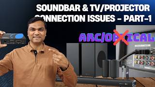 No Hdmi Arcoptical Port? Connect Soundbar To Tvprojector Easily Full Guide Part One