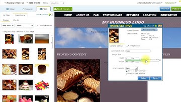 Adding Content to your Website Pages