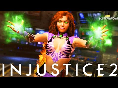 injustice gods among us mod apk 3.2 Injustice 2: Starfire Gameplay Reveal Trailer! - Injustice 2 