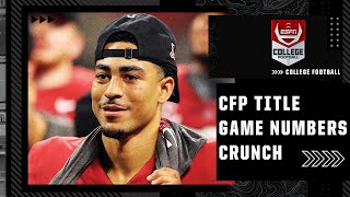 NUMBERS CRUNCH: Alabama vs. Georgia | ESPN College Football