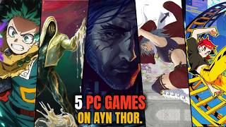 AYN Thor PC Gaming Test | Metro Gravity, Dashattack!, GRIME 2, REPLACED