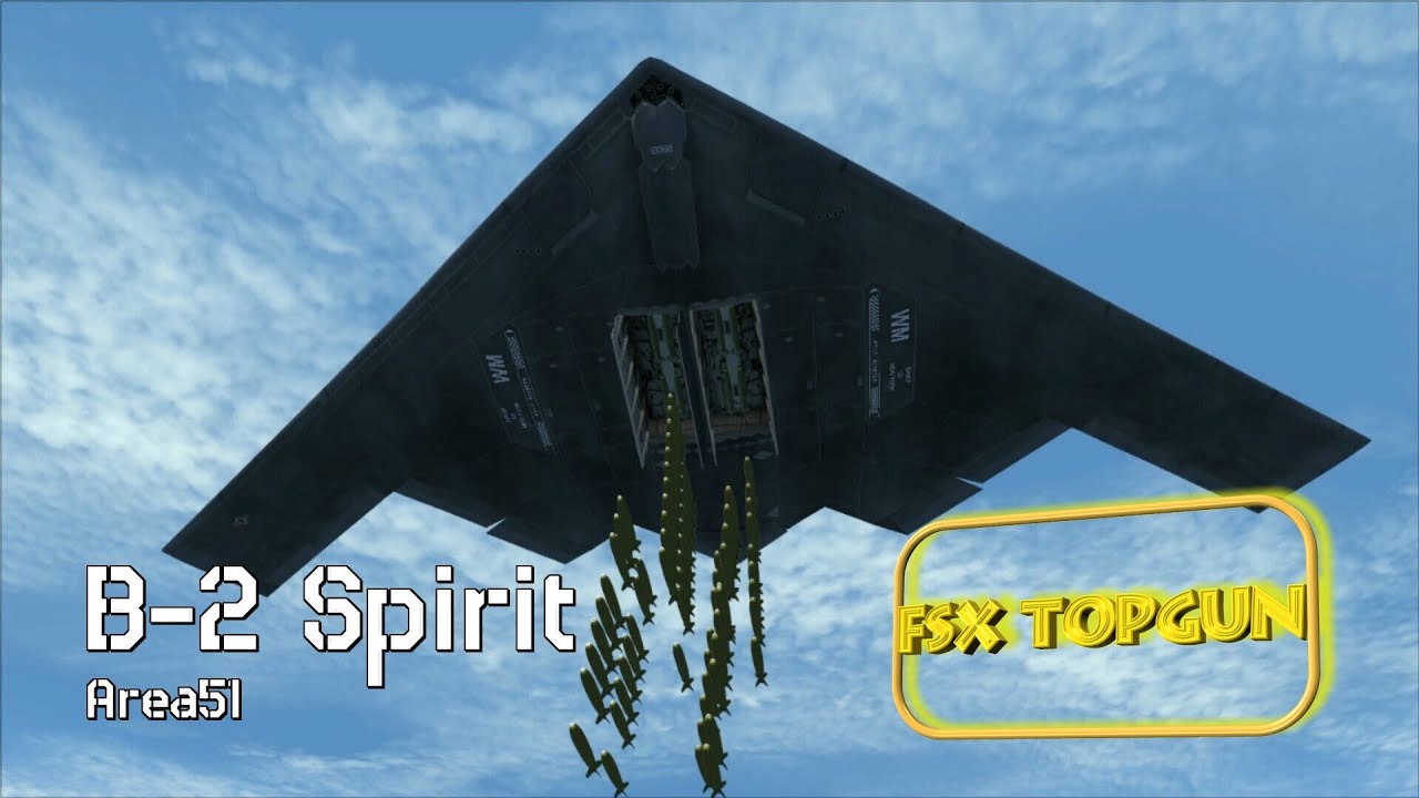 FSX B-2 Spirit (Northrop Grumman) - USAF Stealth Strategic Bomber - YouTube