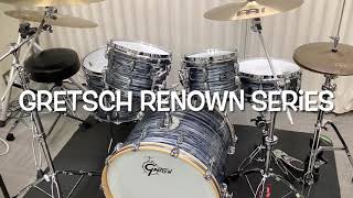 【叩いてみた】GRETSCH "RENOWN" セットとMINELシンバルがきたので叩いてみた！【島村楽器岡崎店】