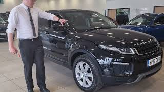 Used RangeRover Evoque TD4 SE Tech - 2017