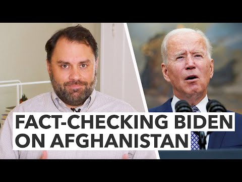 What has Biden said about Afghanistan?