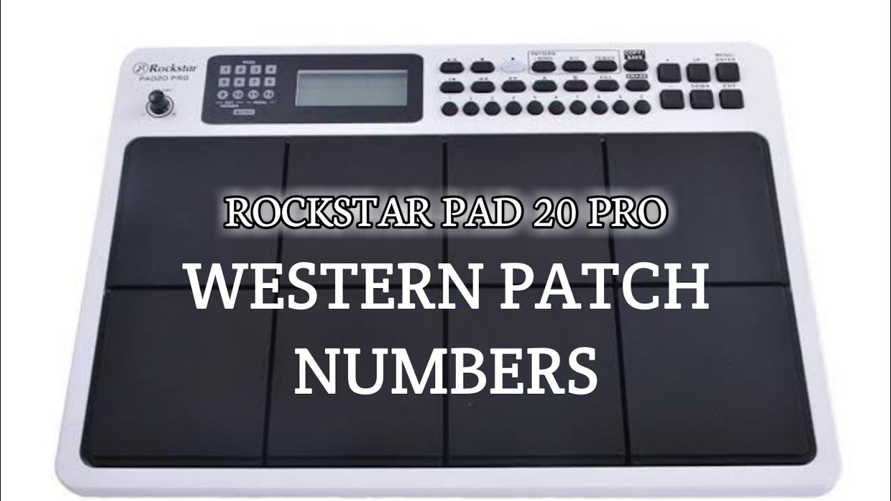 Rockstar pad 20 pro | western patch | Rockstar pad 20 pro patches | John wesly sms | Johnweslysms