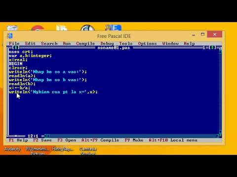 Video Chương trình giải phương trình bậc nhất ax+b=0 bằng... - youtube