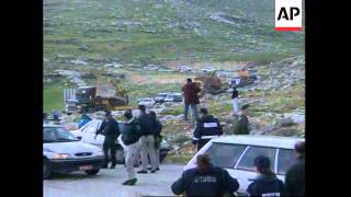 MIDDLE EAST: JERUSALEM: WORK BEGINS ON NEW JEWISH SETTLEMENT