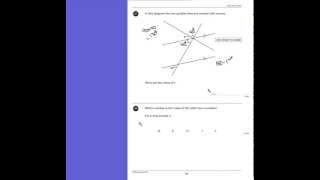 PGSMaths: KS3 4-6 P1 (Year 7) Q27 - Parallel Lines