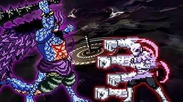 Kaido V5 (all form) (New) VS Jiren Full Power in Jump Force Mugen