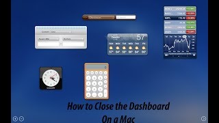 How to close dashboard in Mac OS