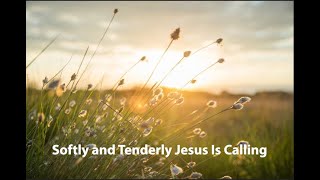Video thumbnail of "Softly and Tenderly Jesus is Calling / piano instrumental hymn with lyrics"