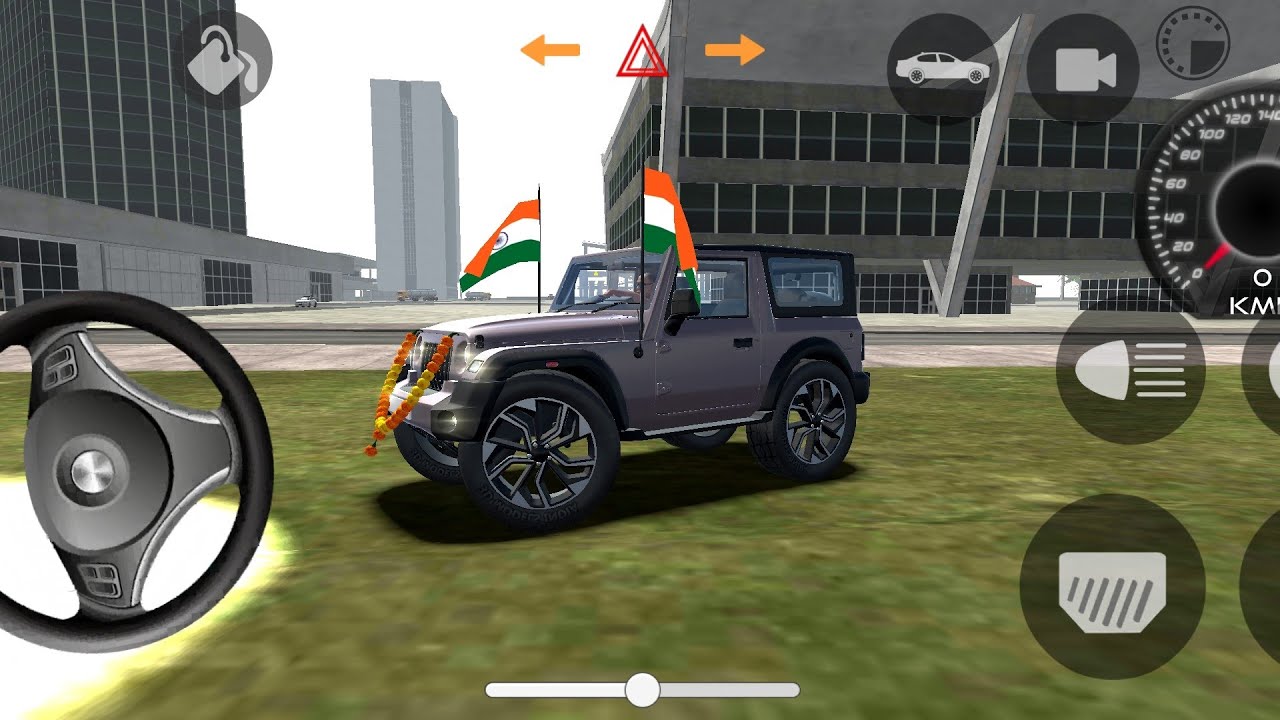 Modified Mahindra 😈 Thar Games : Indian Silver Thar(Gadi Wala Games)1+ Car Game Gameplay 2026