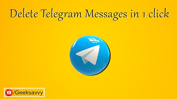 How to Delete Telegram Group Messages in one Click? CherryGram App | Geek Savvy